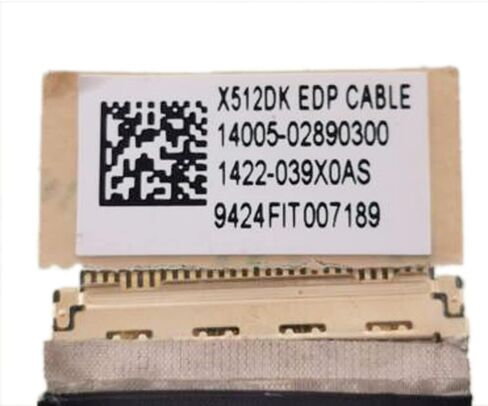 JINTAI EDP LCD LVDS شاشة فيديو عرض الكابلات المرنة لاستبدال ASUS VivoBook 15 F512F X512 X512DK S512 X512DK1G X512UF 30PIN CN: 1422039X0AS 1400502890300 1400502890400 142203B20AS in Saudi Arabia