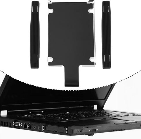 مجموعة واحدة من قضبان العلبة للكمبيوتر المحمول HDD متوافقة مع طراز Lenovo IBM T61 T400 R400 W500 T61P T500 X201 in Kuwait