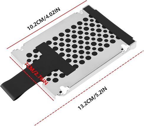 مجموعة واحدة من قضبان العلبة للكمبيوتر المحمول HDD متوافقة مع طراز Lenovo IBM T61 T400 R400 W500 T61P T500 X201 in Kuwait