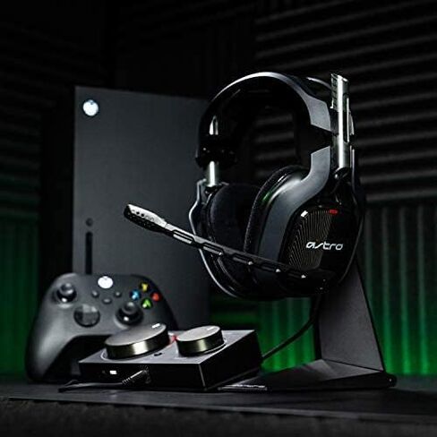 ASTRO Gaming Certified Manufacturer Refurbished A40 TR Wired Headset + MixAmp Pro TR with Dolby Audio for Playstation 5, Playstation 4, PC, Mac - Black/Blue (Renewed) in Saudi Arabia