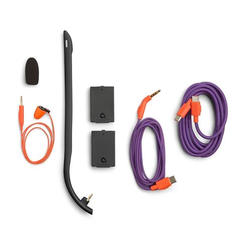 JBL Quantum 950X - Wireless multiplatform Gaming Headset with Adaptive Noise Cancelling, 50mm Carbon Dynamic Drivers, Spatial Sound with Head Tracking, Cardioid Noise Cancelling Boom mic (Black) in Saudi Arabia