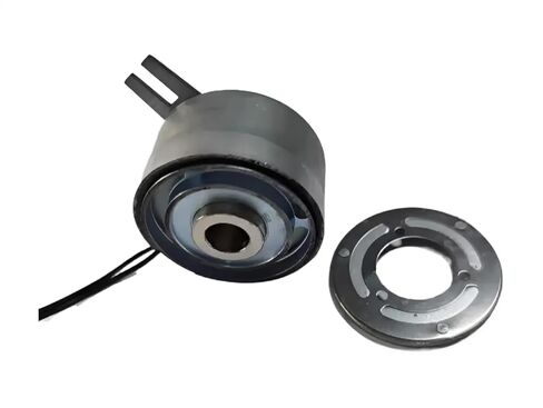 24V/12V Mini Electromagnetic Clutch, 1.5Nm Torque, Multiple Bore Options (6mm Slot/D-Type, 8mm Round/D-Type), Compatible with Printers & Office Equipment (6MM Slotted Hole) in Kuwait