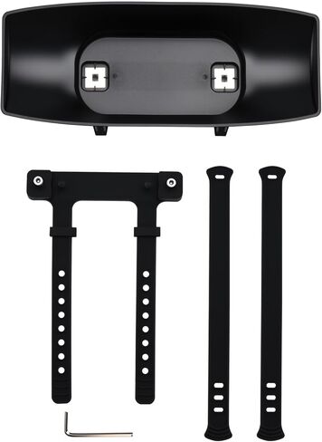 حامل مكبر صوت عالمي للدراجة - حامل حزام قابل للتعديل لـ JBL Charge 6/5/4/3 & Essential 2 - يناسب الدراجات والدراجات النارية وATV والمقود - تصميم مقاوم للصدمات ومضاد للانزلاق in Kuwait