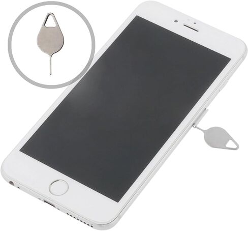 12PCS SIM Card Removal Openning Tools, Needle Opener Ejector, SIM Card Tray Eject Pins Compatible with All iPhone Apple iPad Samsung Galaxy HTC Smartphone Tablets. in Saudi Arabia