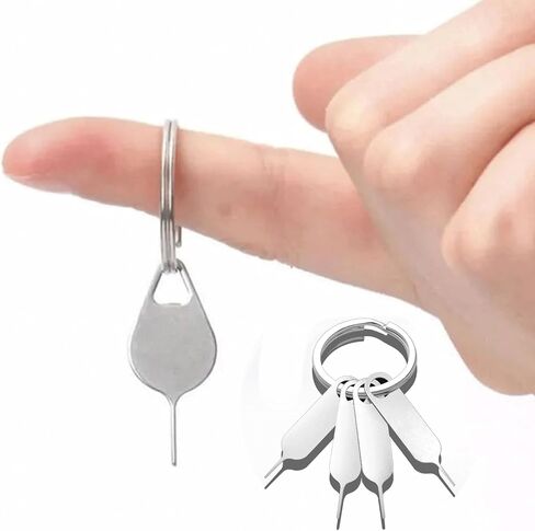 12PCS SIM Card Removal Openning Tools, Needle Opener Ejector, SIM Card Tray Eject Pins Compatible with All iPhone Apple iPad Samsung Galaxy HTC Smartphone Tablets. in Saudi Arabia