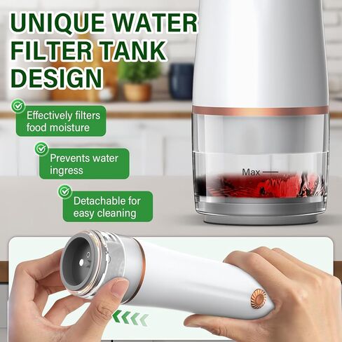 LSNDRGHandheld Vacuum Sealer, 60kPa Portable Food Sealer with 30 Reusable Bags, Rechargeable Mini Vacuum Sealer for Food Storage, Sous Vide, Travel in Saudi Arabia