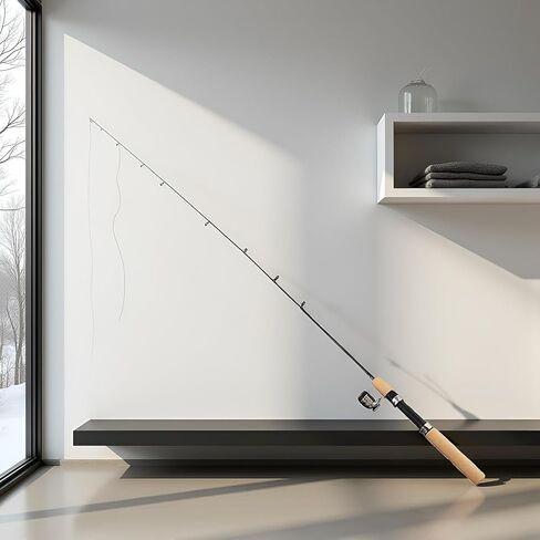 ICE Fishing Rod,Winter Fishing Rods Ice Fishing Rods Pen Pole Lures Fishing Tackle Spinning Casting Hard Rod Without Reel Useful and Practical Fishing Rod and Reel Combos Hunting and Fishing (75cm) in Saudi Arabia
