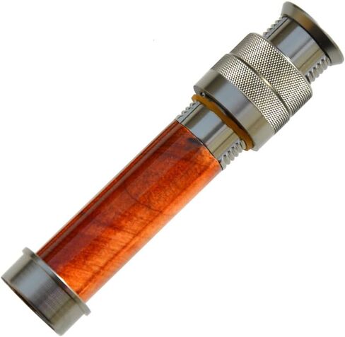 Luresport Wood Aluminum Reel seat with End Cap Fly Fishing Rod Building Component Repair Fly Rod DIY Accessory in Saudi Arabia