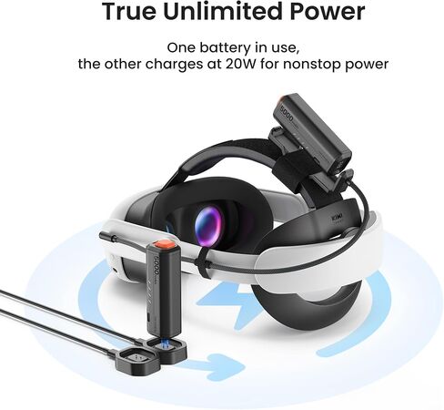 KIWI design K4 Boost Battery Strap and 2 PCS 5000mAh Battery Pack in Saudi Arabia
