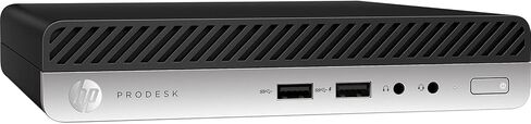 HP ProDesk 400 G4 Mini Desktop Computer PC, Intel Core 8th Gen i3-8100T 4 Core, 8 GB RAM, 256 GB SSD, DisplayPort, Keyboard and Mouse, Windows 11 Pro (Renewed) in Saudi Arabia