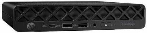 كمبيوتر مكتبي صغير HP EliteDesk 8 G1i - Intel Core Ultra 7 265T - تقنية vPro - ذاكرة وصول عشوائي 64 جيجابايت - SSD 1 تيرابايت - مقبس أسود - Windows 11 Pro - DDR5 SDRAM - لوحة مفاتيح باللغة الإنجليزية in Saudi Arabia