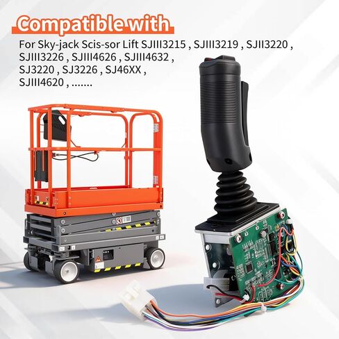 SJ-159108 وحدة تحكم عصا التحكم متوافقة مع Skyjack SJIII3215 SJIII3219 SJII3220 SJIII3226 SJIII4620 SJIII4626 SJIII4632 SJ3220 SJ3226 SJ46XX مقصية 159108 123994 in Kuwait
