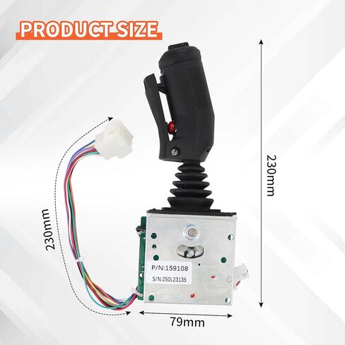 SJ-159108 وحدة تحكم عصا التحكم متوافقة مع Skyjack SJIII3215 SJIII3219 SJII3220 SJIII3226 SJIII4620 SJIII4626 SJIII4632 SJ3220 SJ3226 SJ46XX مقصية 159108 123994 in Kuwait