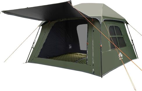 Night Cat Blackout Cabin Tent: 4 Person Pop Up Camping Tent with Vestibule & Rainfly Waterproof Instant Easy Setup Family Tent in Saudi Arabia
