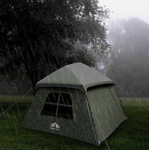 Night Cat Blackout Cabin Tent: 4 Person Pop Up Camping Tent with Vestibule & Rainfly Waterproof Instant Easy Setup Family Tent in Saudi Arabia