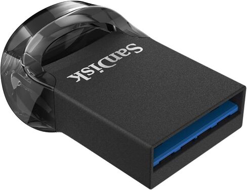SanDisk Ultra Fit SDCZ430-064G-J46 USB Memory, 64 GB, USB 3.2, Ultra Small, New Package in Saudi Arabia