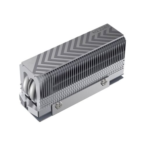 حل تبريد فعال M.2 2280 SSD Heatsink مع عازل حراري من السيليكون بقدرة 14.8W/K لـ M.2 SSD Cool in Kuwait