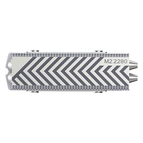 حل تبريد فعال M.2 2280 SSD Heatsink مع عازل حراري من السيليكون بقدرة 14.8W/K لـ M.2 SSD Cool in Kuwait