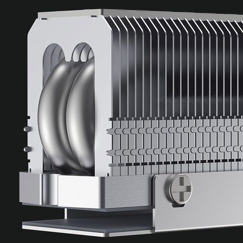 حل تبريد فعال M.2 2280 SSD Heatsink مع عازل حراري من السيليكون بقدرة 14.8W/K لـ M.2 SSD Cool in Kuwait
