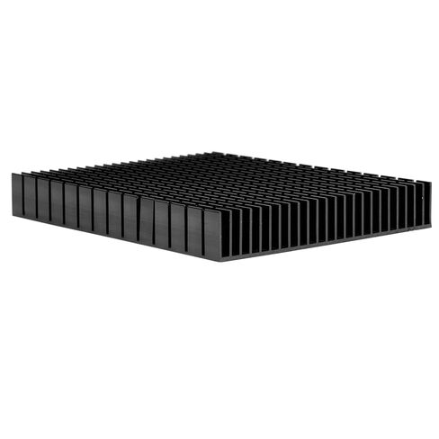 Aluminum CPU Heatsink Cooler 150x120x20mm Black PCB Cooling for Computer System in Saudi Arabia