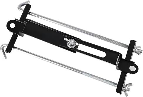 Car Battery Hold Down Kit, Adjustable Batteries Tie Down Holder, Universal Battery Crossbar with J Bolt, Car Battery Holder Bracket Kit for SUVs Cars Trucks (10.6"/270mm Bolt) in Saudi Arabia