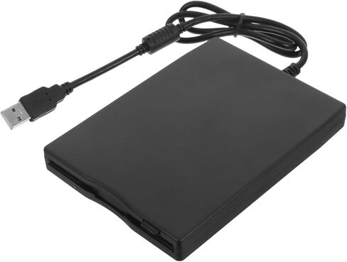 KALLORY External Floppy Drive USB to Floppy Disk Converter Notebook Computer Compatible Wide Support in Kuwait