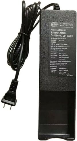 HBC QA109600 Battery Charger – 100-240V AC with 2pcs BA225030 6V 2500mAh Ni-Mh Battery in Saudi Arabia