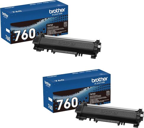 Brother Genuine TN760 High Yield Black Toner Cartridge 2-Pack in Saudi Arabia