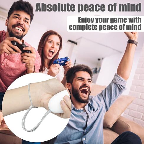 قطعتان من أحزمة معصم وحدة التحكم المحسنة لـ Oculus Quest 3 Gen، حزام يد بديل قابل للتعديل لـ Quest 3/3s ملحق معدات ألعاب الواقع المختلط، سهل التركيب in Saudi Arabia