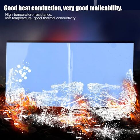 1mm Thermal Conductive Silicone Pad for CPU Heatsink Cooling, Cuttable & Heat, 2pcs for Tech Enthusiasts in Saudi Arabia