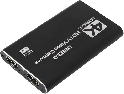 بطاقة فيديو USB عالية الدقة بدقة 4K مع مخرج فيديو 1080P للبث عبر الإنترنت، مثالية للاجتماعات عبر الإنترنت، مادة سبائك الألومنيوم in Kuwait