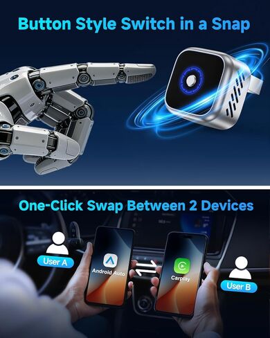محول carplay اللاسلكي، سهل التوصيل والتشغيل in Kuwait