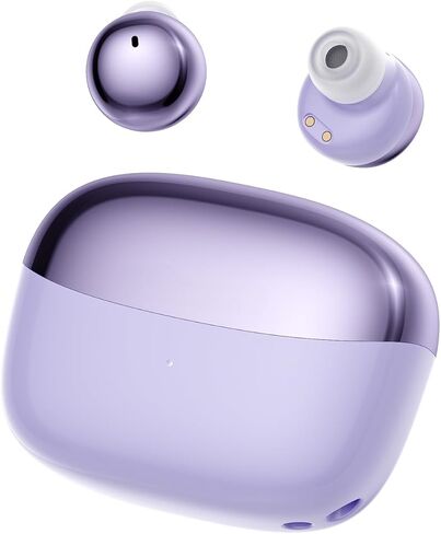 Aesthetic Upgraded Wireless Earbuds 2-in-1 with Day & Night Modes, Bluetooth 6.0 Ultra-Mini Headphones, Built in Mics & HIfi Stereo Earphones, IPX5 Waterproof All in Comfortable Ear buds (Black) in Saudi Arabia