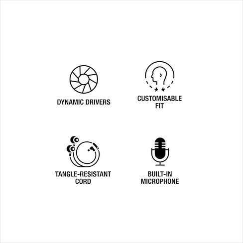 سماعات أذن سلكية USB-C من Marshall Mode - ميكروفون مدمج وملاءمة قابلة للتخصيص وسلك مقاوم للتشابك ومحركات ديناميكية | مساعد صوت | اتصال يو اس بي in Kuwait