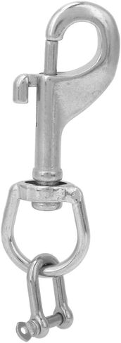 LIZEALUCKY Scuba Diving Light Torch Camera Holder Stainless Steel Clip & D Ring Shackle in Saudi Arabia