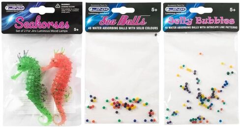 مجموعة إكسسوارات JINX LUMINUS JELLYFISH (فرس البحر + كرات البحر + فقاعات الجيلي) in Saudi Arabia