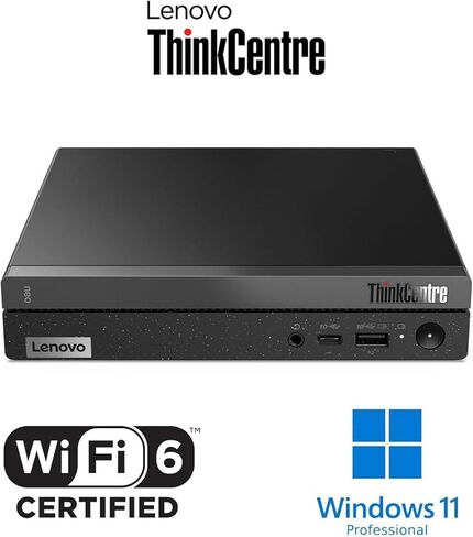 Lenovo ThinKCentre neo 50q Gen 4 Tiny 1L Business Mini Desktop Computer, 13th Gen Intel 8-Core i5-13420H (Beat i7-1355U), 32GB DDR4 RAM, 1TB PCIe SSD, 2 DisplayPorts, WiFi 6, Win 11 Pro, Vent-Hear in Saudi Arabia
