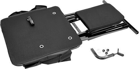 HECASA Portable Shooting Table Seat Set, Height Adjustable Gun Rest and Ammo Pockets for Outdoor Range Hunting in Saudi Arabia