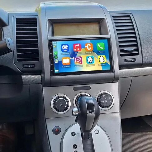 Android 13 Double Din Car Stereo Radio for Nissan Sentra/Sylphy 2007-2012 with Wireless Carplay Android Auto 7 in Touchscreen for Nissan Sentra/Sylphy Car Stereo GPS Bluetooth WiFi FM RDS DSP SWC in Saudi Arabia