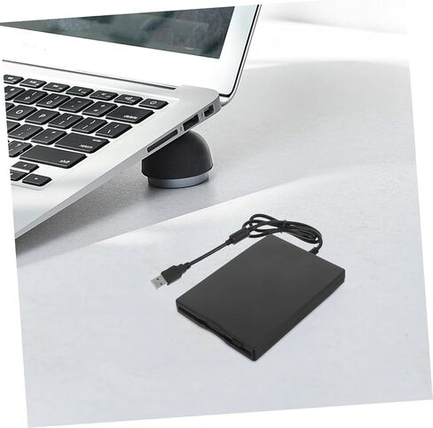 Uonlytech 3.5-Inch USB Floppy Disk Drive for Laptop and Desktop External Floppy Disk Reader with Portable Design Compatible with PC and Notebook Use in Kuwait