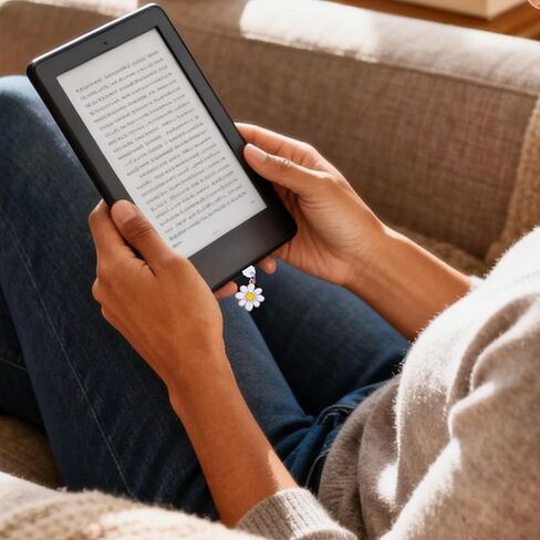 سحر لـ Kindle، 8 قطع ديكور للقارئ الإلكتروني من النوع C، زهور لطيفة، قابس غبار متوافق مع Kindle والهاتف USB C، ملحقات تزيين منفذ الشحن، هدايا الكتب in Kuwait