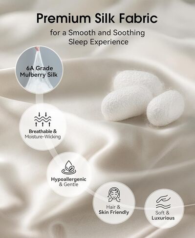 MUSICOZY Mulberry Silk Bluetooth Sleep Mask with HD Stereo Sound, Wireless Sleep Headband Headphones for Side Sleepers, Adjustable Size, Total Light Blocking, Perfect for Travel Relaxation Sleep in Saudi Arabia