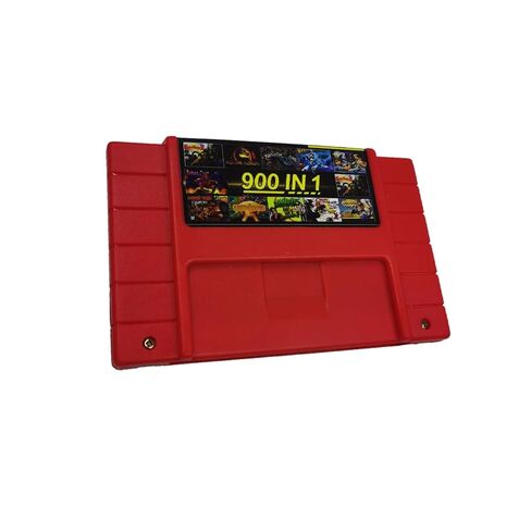خرطوشة ألعاب متعددة VR-robot 900 في 1 لوحدة تحكم الألعاب الكلاسيكية SNES Super Nintendo 16Bit in Kuwait