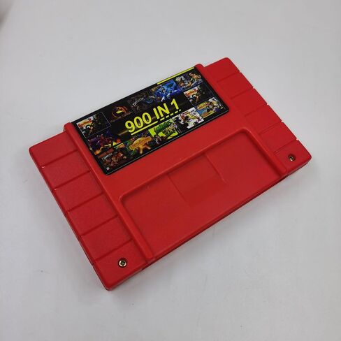 خرطوشة ألعاب متعددة VR-robot 900 في 1 لوحدة تحكم الألعاب الكلاسيكية SNES Super Nintendo 16Bit in Kuwait