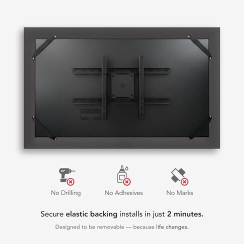 إطار تلفزيون مزخرف مصنوع يدويًا من Madrit - متوافق مع Samsung Frame وHisense CanvasTV وTCL NXTFrame وتلفزيونات LG Gallery Style (يناسب تلفزيون الإطار 2021-2025، 32 بوصة) in Kuwait
