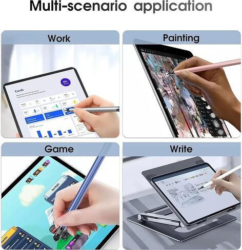 قلم شاشة 3 في 1 لهاتف Samsung Galaxy Z Fold 7 5G Fold Edition S Pen، متوافق مع Galaxy Z Fold7، Fold 6 S Pen (3 في 1/أسود) in Kuwait
