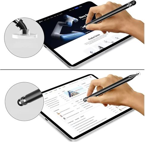 قلم شاشة 3 في 1 لهاتف Samsung Galaxy Z Fold 7 5G Fold Edition S Pen، متوافق مع Galaxy Z Fold7، Fold 6 S Pen (3 في 1/أسود) in Kuwait
