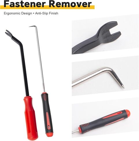 Ratchet Screwdriver 7 PCS Auto Trim Removal Tool Kit, No-Scratch Car Interior Disassembly Set for Dash Radio Audio CarPlay Screen Upgrade & Reverse Camera Installation in Saudi Arabia