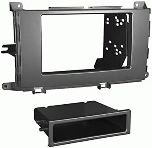 Single and Double DIN Car Stereo Radio Install Kit Package Compatible with Toyota Sienna 2011, 2012, 2013, & 2014 Without Factory Amplifier in Saudi Arabia