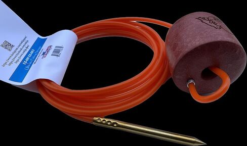 Fish Stringer - 12ft Ultimate No Tangle Wade Fishing Stringer with Float - Brass or Aluminum in Saudi Arabia